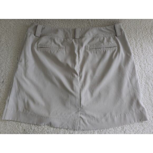 NIKE Golf Dri-Fit Skort Tan Women Size 12 - Picture 7 of 7